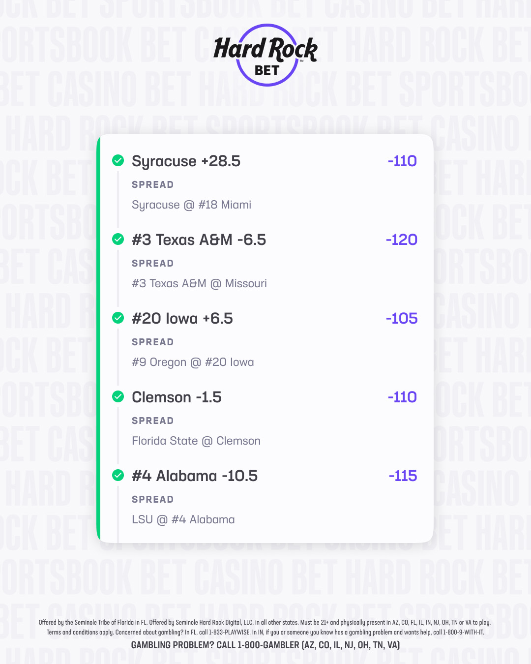 big cfb parlay 2